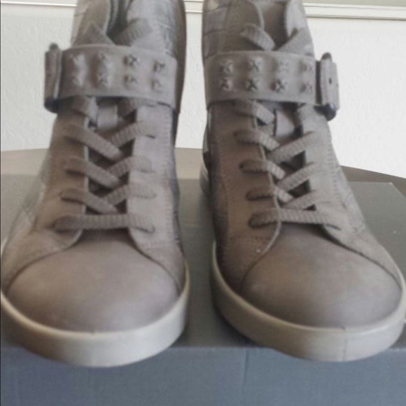 ECCO AIMME In Moon Rock Mid Cut Lace 7-7.5 - Picture 2 of 4